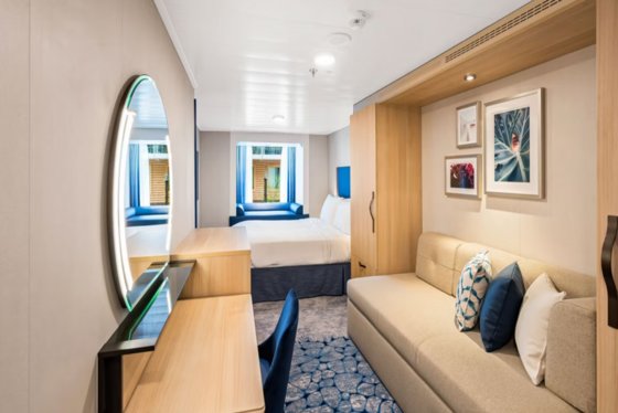 Vnútorná kajuta s výhľadom na Central Park (2S) – Wonder of the Seas