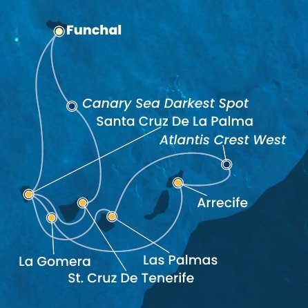 Portugalsko, Španielsko,  z Funchalu na lodi Costa Fortuna