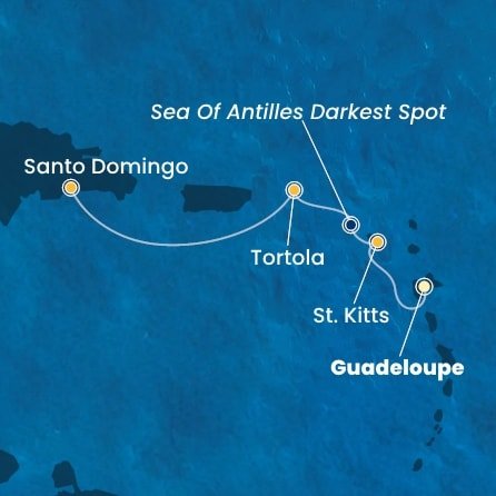 Guadeloupe, Svätý Krištof a Nevis, Britské Panenské ostrovy, Dominikánska republika z Pointe-à-Pitre na lodi Costa Fascinosa Guadeloupe, Svätý Krištof a Nevis, Britské Panenské ostrovy, Dominikánska republika z Pointe-à-Pitre na lodi Costa Fascinosa