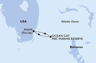 USA, Bahamy z Miami na lodi MSC Divina