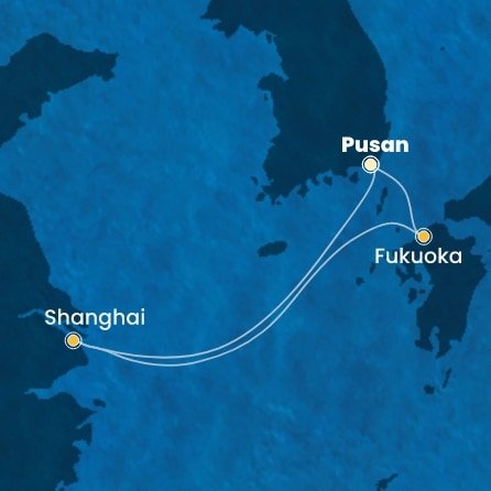 Južná Kórea, Čína, Japonsko na lodi Costa Serena