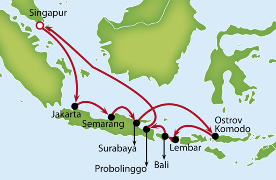 Za poznaním Indonézie zo Singapuru