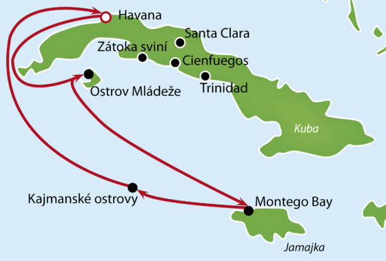 Plavba po Karibiku na lodi MSC Opera s pobytom na Kube (Kuba)