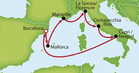 Kúzelným Stredomorím na najväčšej lodi sveta
