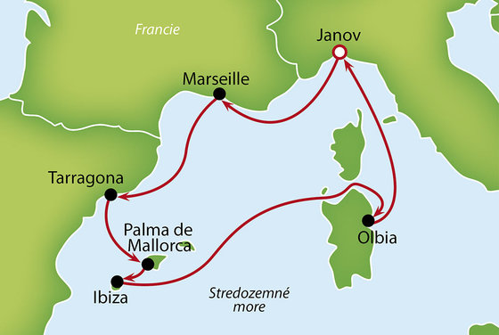 Za krásami ostrovov západného Stredomoria so zastávkou v Marseille a Tarragone