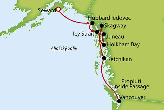 Za krásami západnej Aljašky na palube výletnej lode Norwegian Jewel