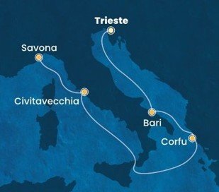 Obopľujme Taliansko na Costa Deliziosa