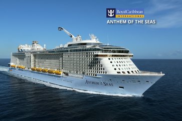 USA, Portugalsko, Španielsko, Francúzsko, Veľká Británia z Cape Liberty na lodi Anthem of the Seas