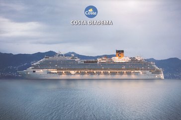 Francúzsko, Taliansko, Španielsko, Portugalsko, Kapverdy, Brazília z Marseille na lodi Costa Diadema