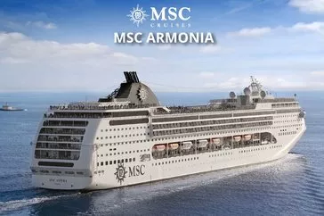Brazília z Maceia na lodi MSC Armonia