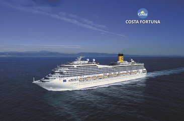 Španielsko, , Portugalsko, Maroko, Francúzsko, Taliansko z Tenerife na lodi Costa Fortuna