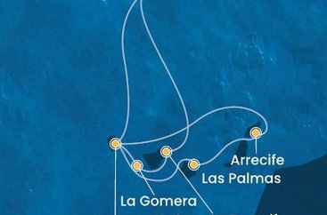 Portugalsko, Španielsko z Funchalu na lodi Costa Fortuna