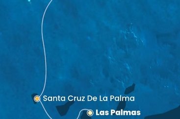 Španielsko, Portugalsko z Las Palmas na lodi Costa Fortuna