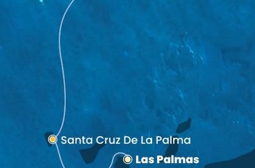 Španielsko, Portugalsko z Las Palmas na lodi Costa Fortuna