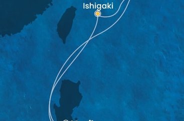 Filipíny, Japonsko z Manily na lodi Costa Serena