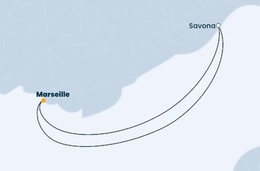 Francúzsko, Taliansko z Marseille na lodi Costa Pacifica