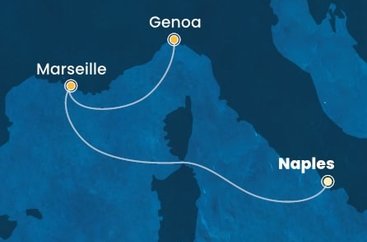 Taliansko, Malta, Sicília z Neapolu na lodi Costa Fascinosa