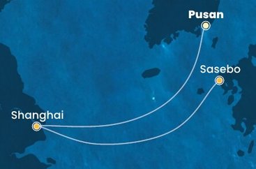 Južná Kórea, Čína, Japonsko na lodi Costa Serena