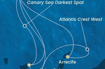 Španielsko, Portugalsko z Tenerife na lodi Costa Pacifica