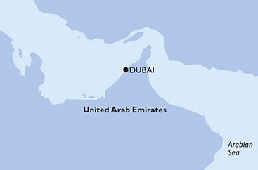 Spojené arabské emiráty z Dubaja na lodi MSC Opera