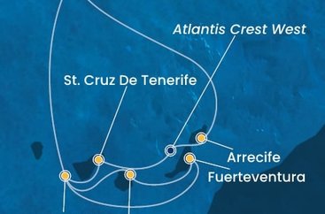 Portugalsko, Španielsko, La Gomera z Funchalu na lodi Costa Pacifica