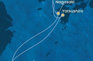 Tchaj-wan, Japonsko, Južná Kórea z Keelungu (Taipeje) na lodi Costa Serena