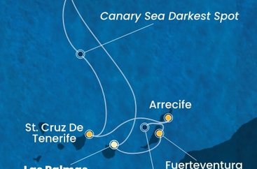 Španielsko, Portugalsko z Las Palmas na lodi Costa Smeralda