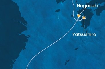 Južná Kórea, Japonsko, Tchaj-wan na lodi Costa Serena