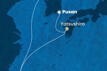 Južná Kórea, Japonsko, Tchaj-wan na lodi Costa Serena