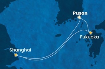Južná Kórea, Čína, Japonsko na lodi Costa Serena