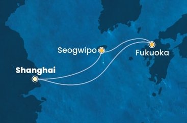 Čína, Južná Kórea, Japonsko zo Šanghaja na lodi Costa Serena