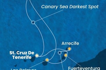 Španielsko, Portugalsko z Tenerife na lodi Costa Smeralda