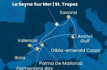 Taliansko, Grécko, Malta na lodi Costa Fascinosa