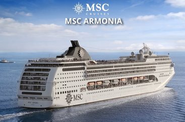 Taliansko, Grécko, Cyprus, Egypt, Chorvátsko z Marghery na lodi MSC Armonia