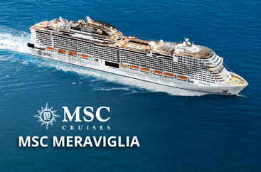 Veľká Británia, Belgicko, Francie zo Southamptonu na lodi MSC Meraviglia
