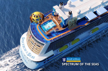 Čína, Južná Kórea z Baoshan na lodi Spectrum of the Seas