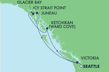 Za panenskou prírodou Aljašky na Norwegian Joy