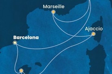 Jarná plavba Stredomorím na Costa Favolosa